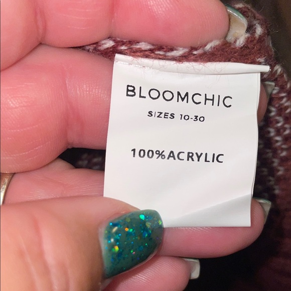 BloomChic Patterned Cardigan - Picture 11 of 11